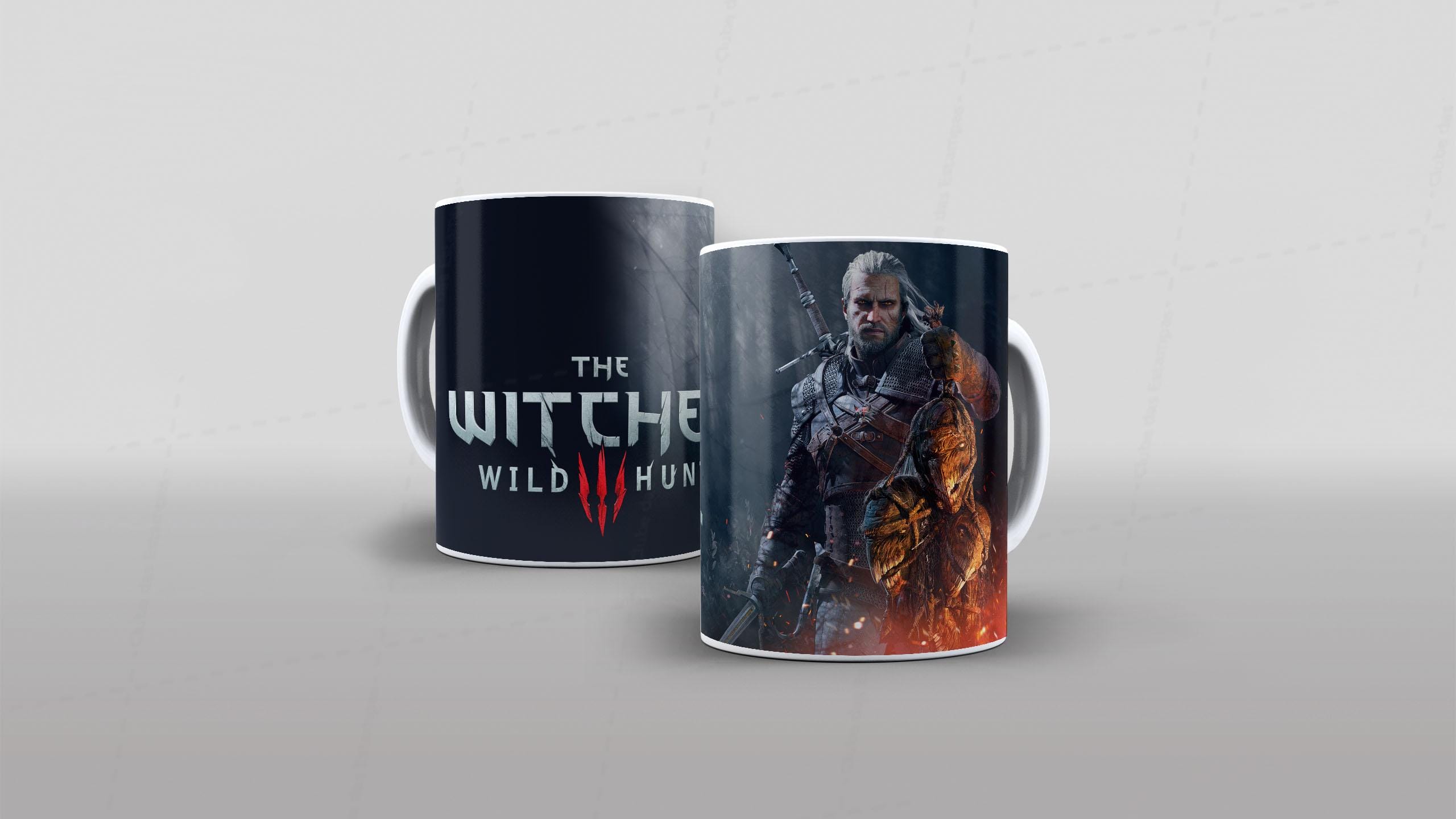 Arte THE WITCHER tema video-game (23-7794