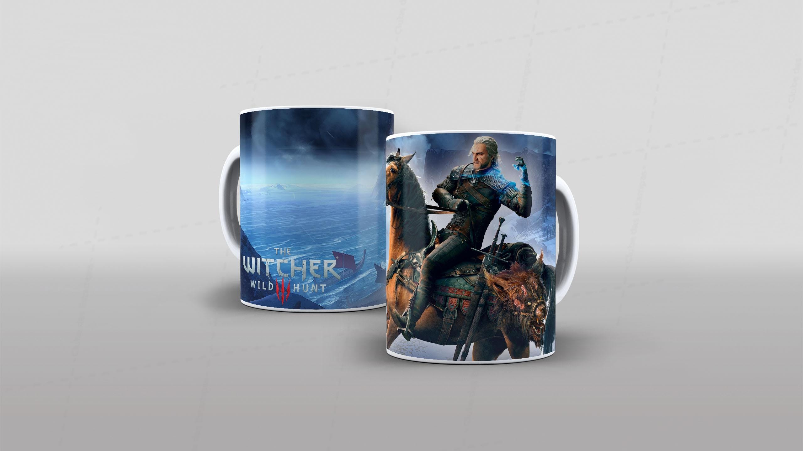 Arte THE WITCHER tema video-game (24-7795