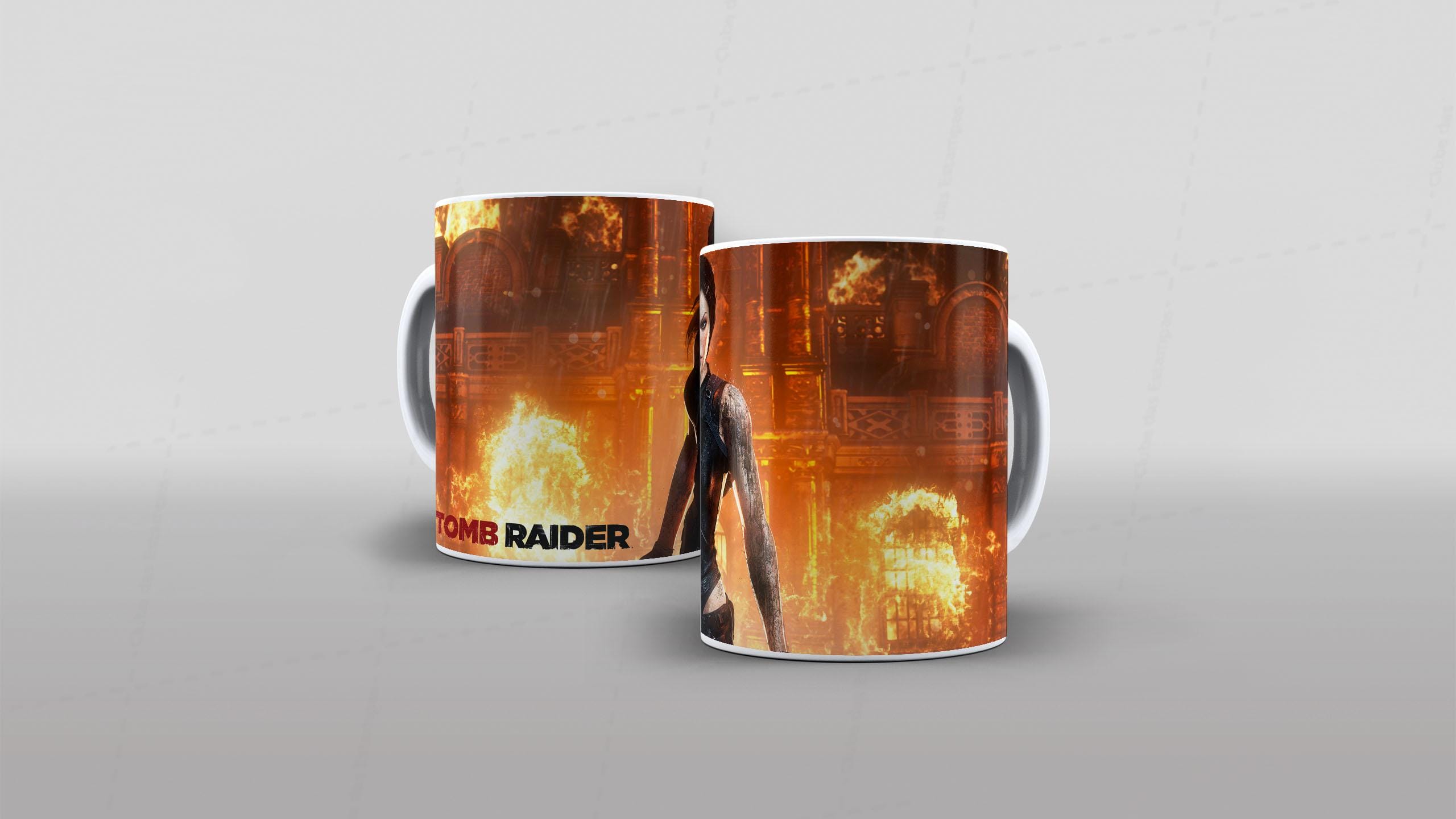 Arte TOMB RAIDER tema video-game (4-7808