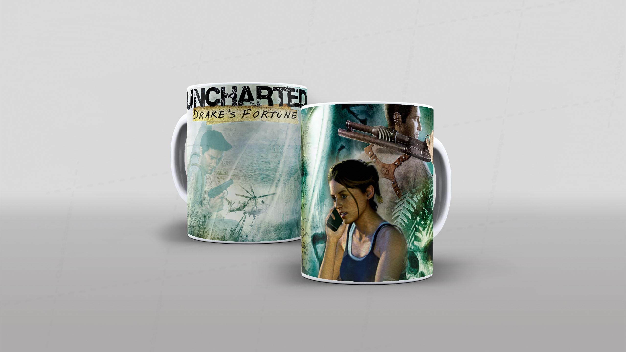 Arte UNCHARTED tema video-game (1-7824