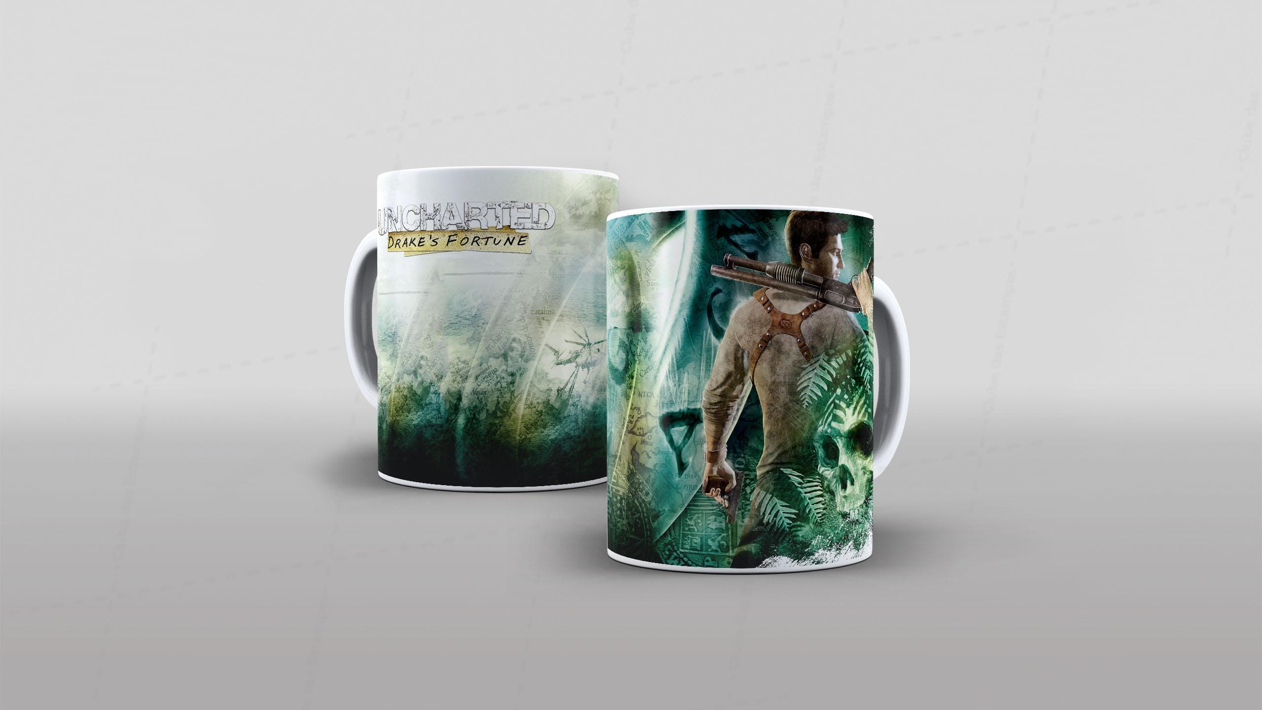 Arte UNCHARTED tema video-game (23-7846