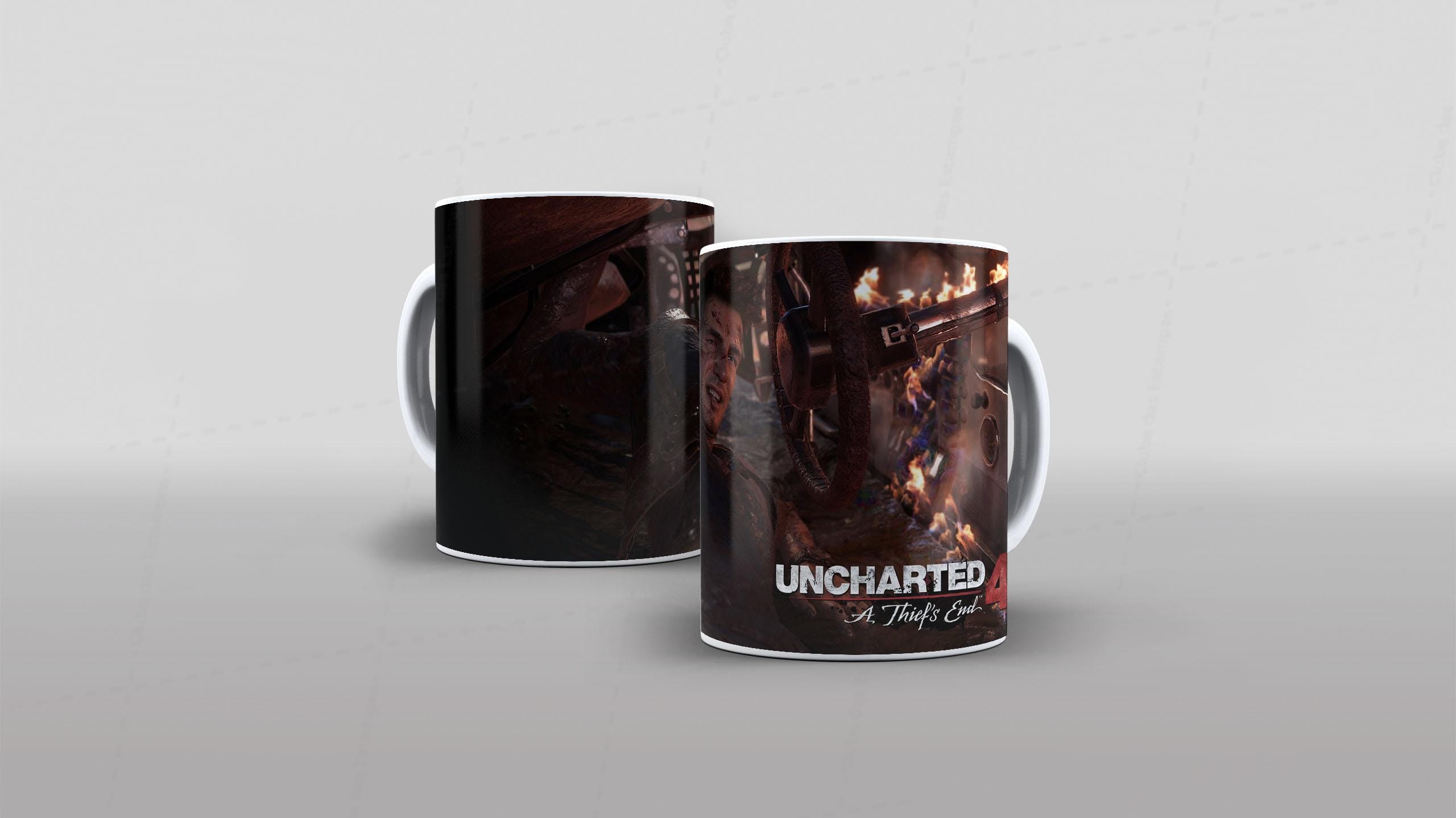 Arte UNCHARTED tema video-game (32-7854