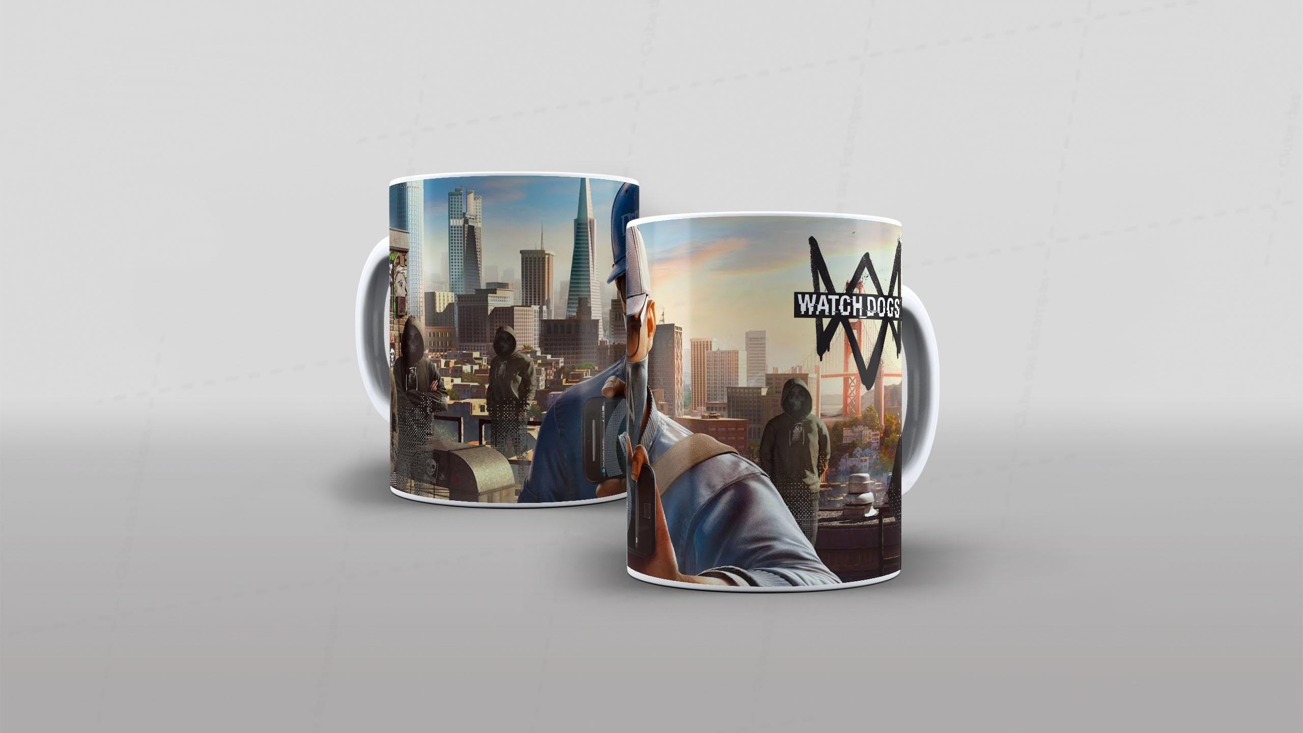 Arte Watch Dogs tema video-game (1-7873