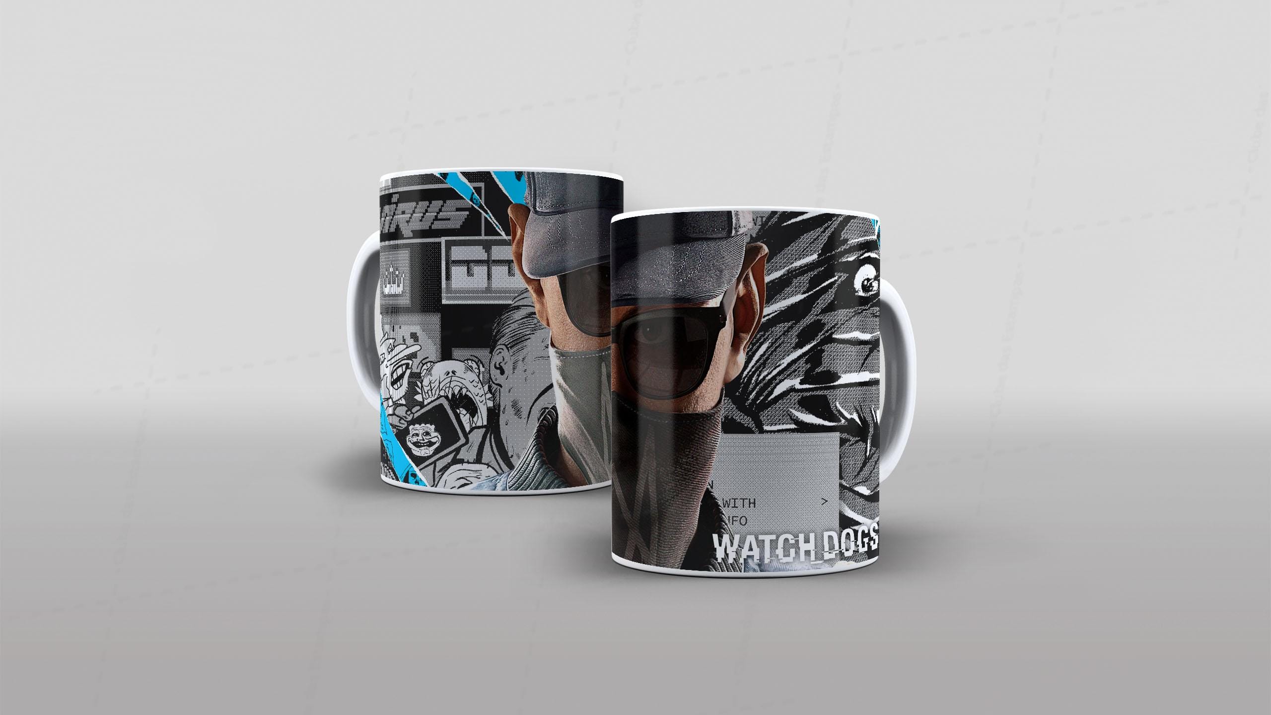 Arte Watch Dogs tema video-game (5-7877
