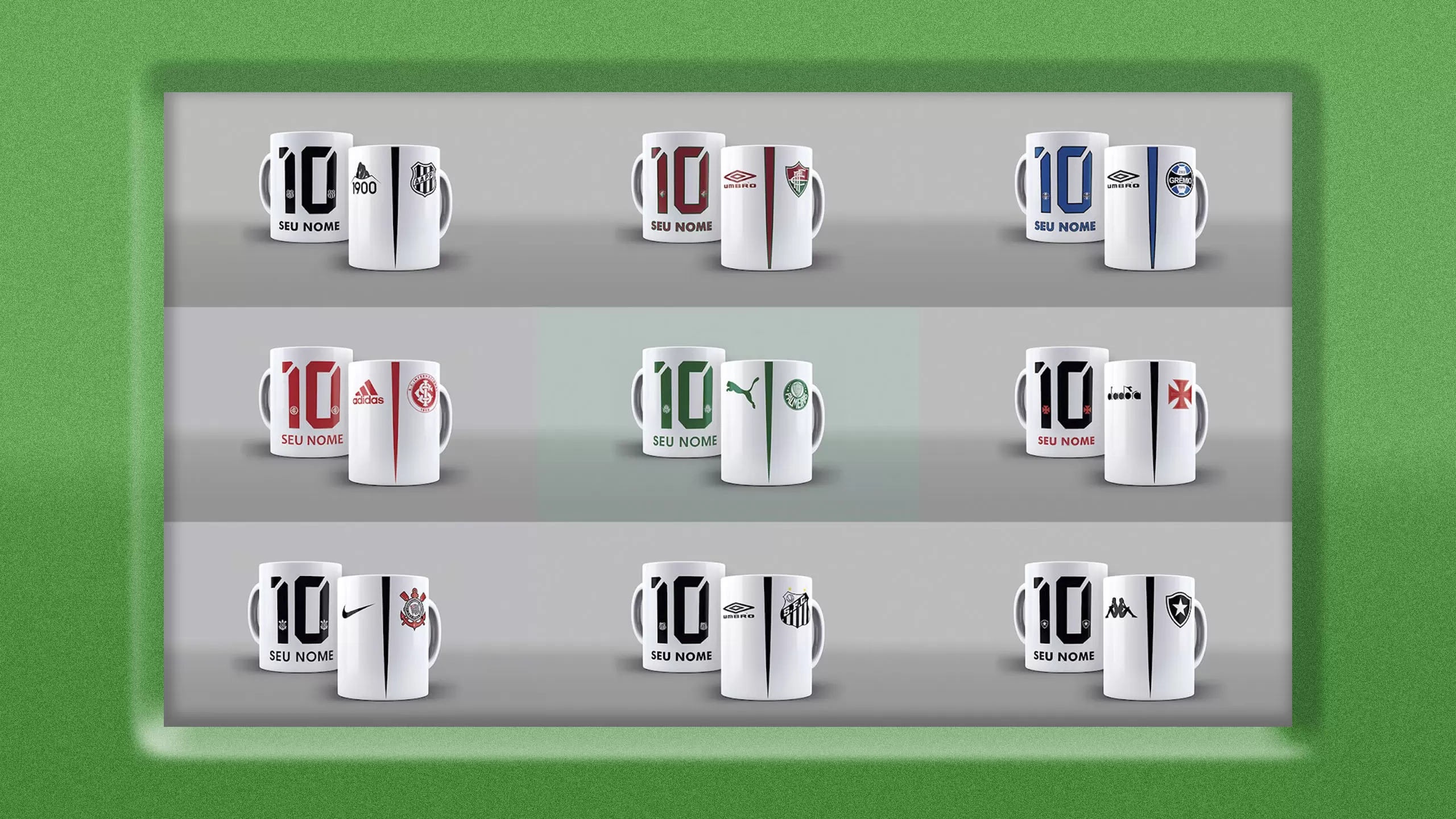 Pack artes torcedores dos times brasileiros copa do brasil pra caneca grátis